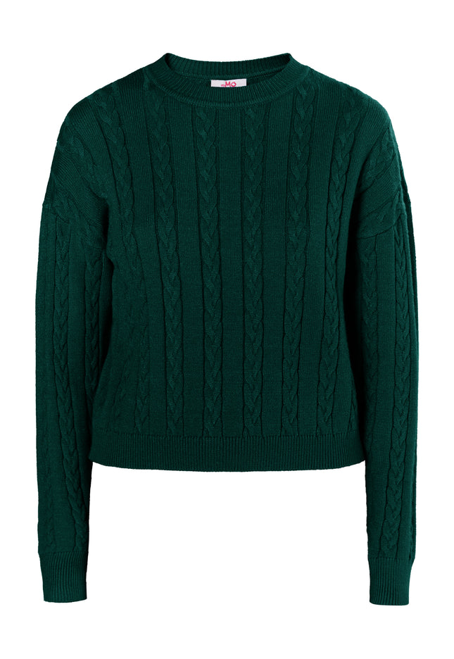 myMo Damen Strickpullover