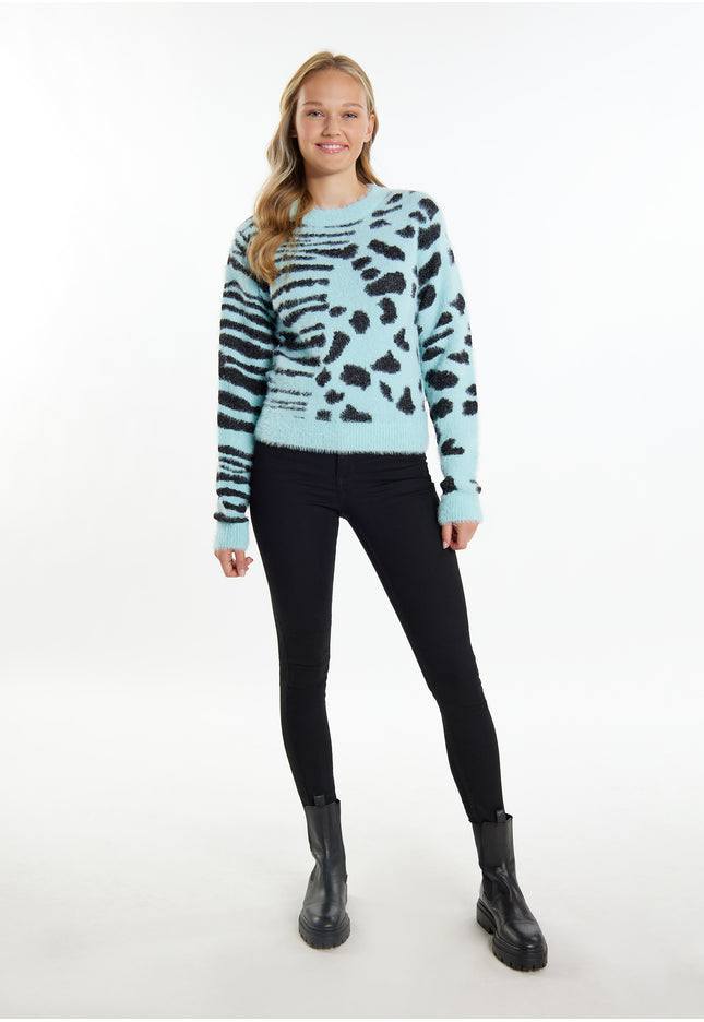 myMo Damen Strickpullover