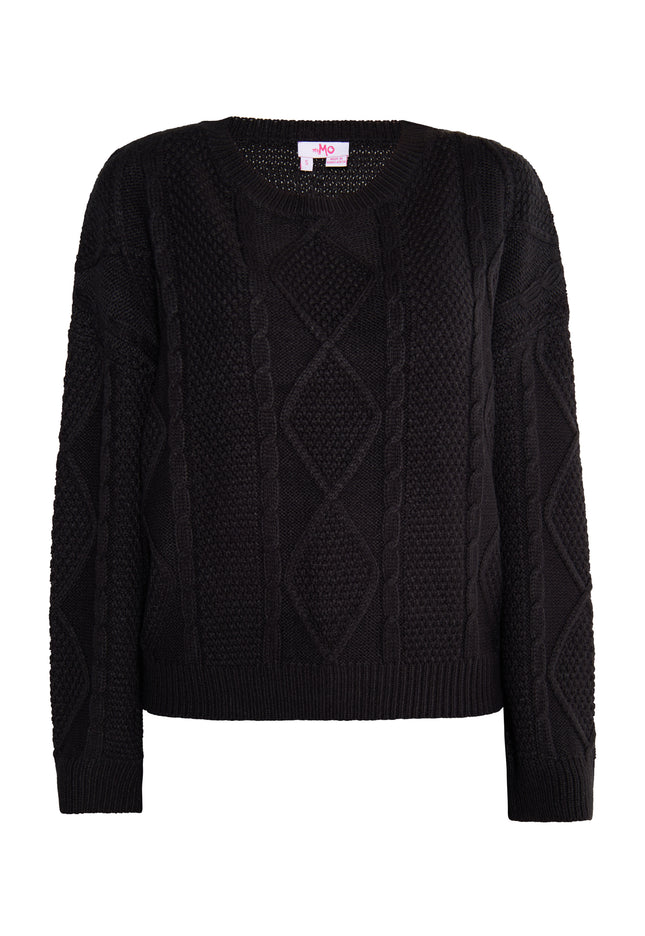 myMo Damen Strickpullover