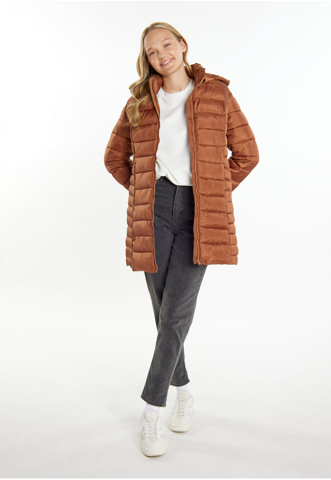 myMo Damen Leichtgewicht Steppjacke