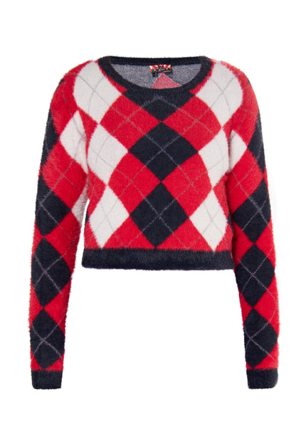 myMo ROCKS Damski Sweter Dzianinowy