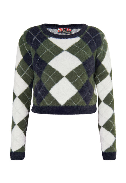 myMo ROCKS Damski Sweter Dzianinowy