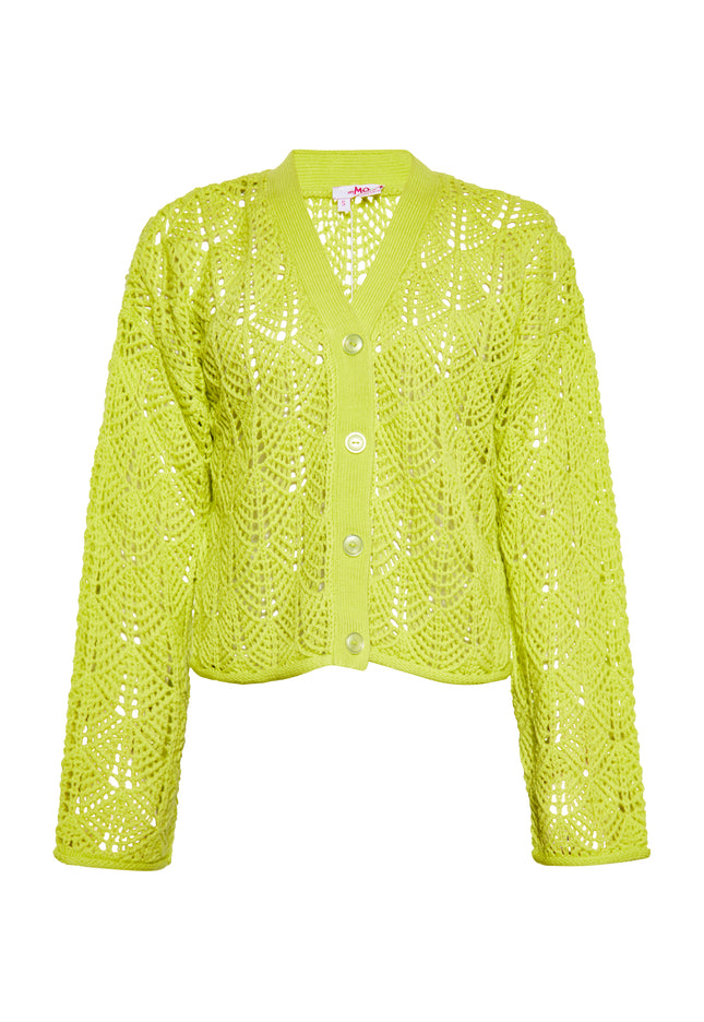 myMo Damen Strickjacke