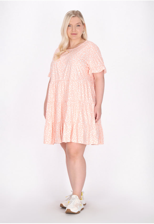 myMo Damen Plus Size Kleid