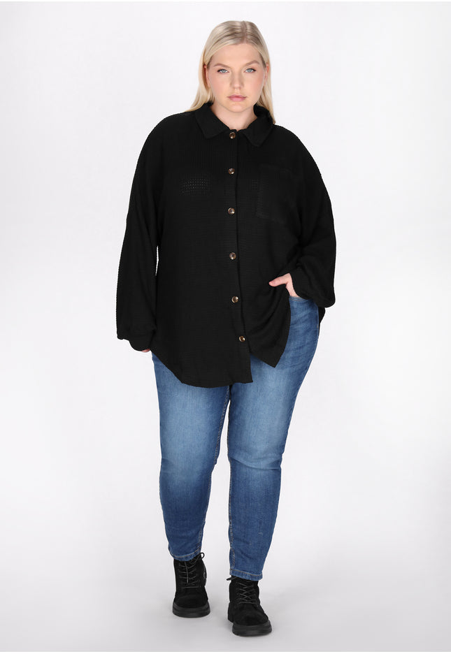 myMo ROCKS Damen Bluse in Übergröße