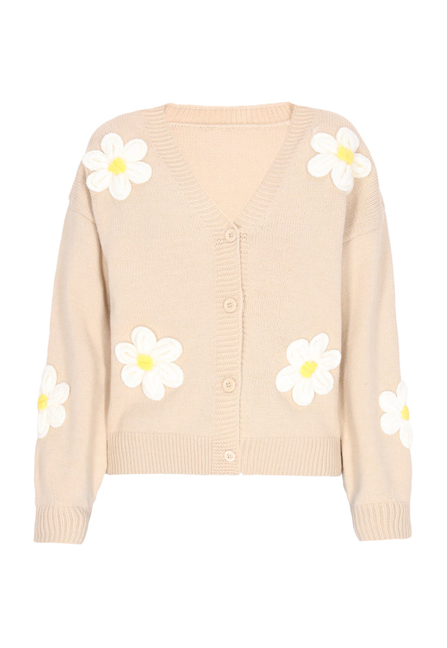 myMo Damen Strickjacke