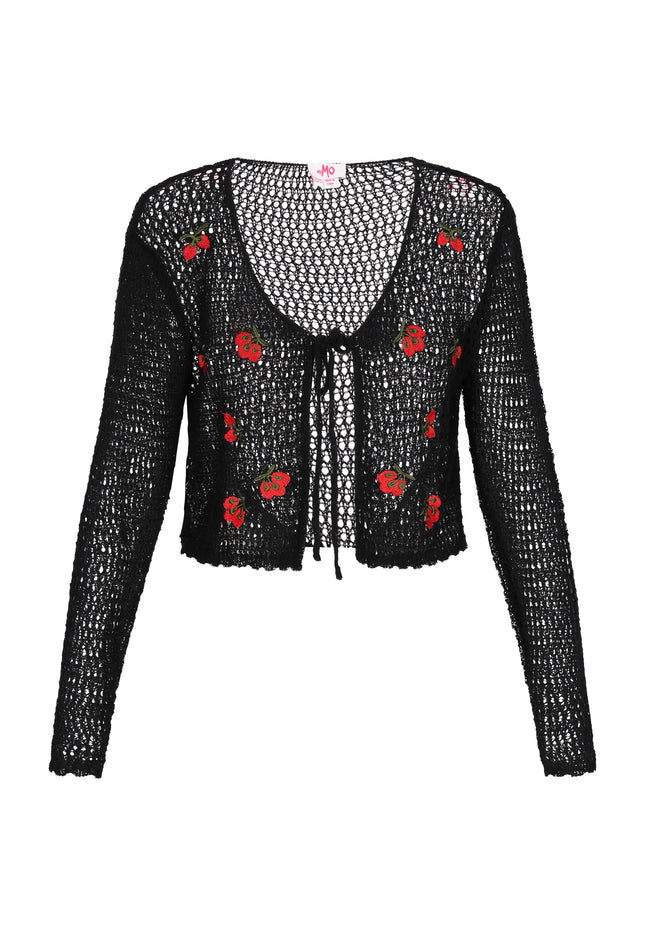 myMo Damen Strickjacke