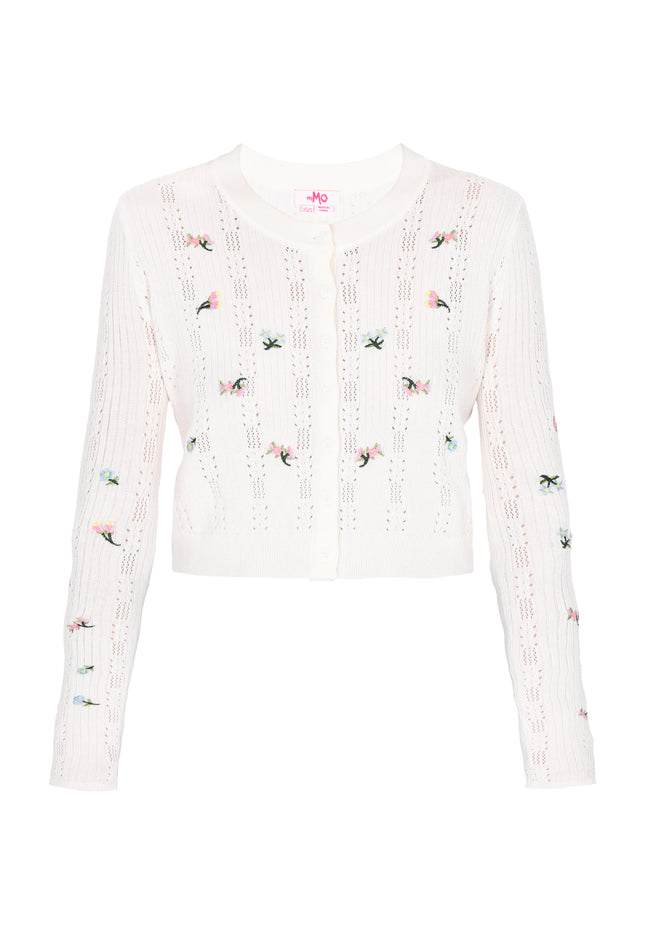 myMo Damen Strickjacke