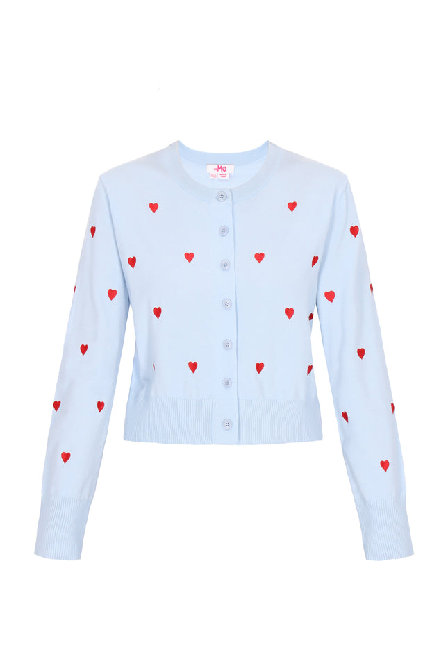 myMo Damen Strickjacke