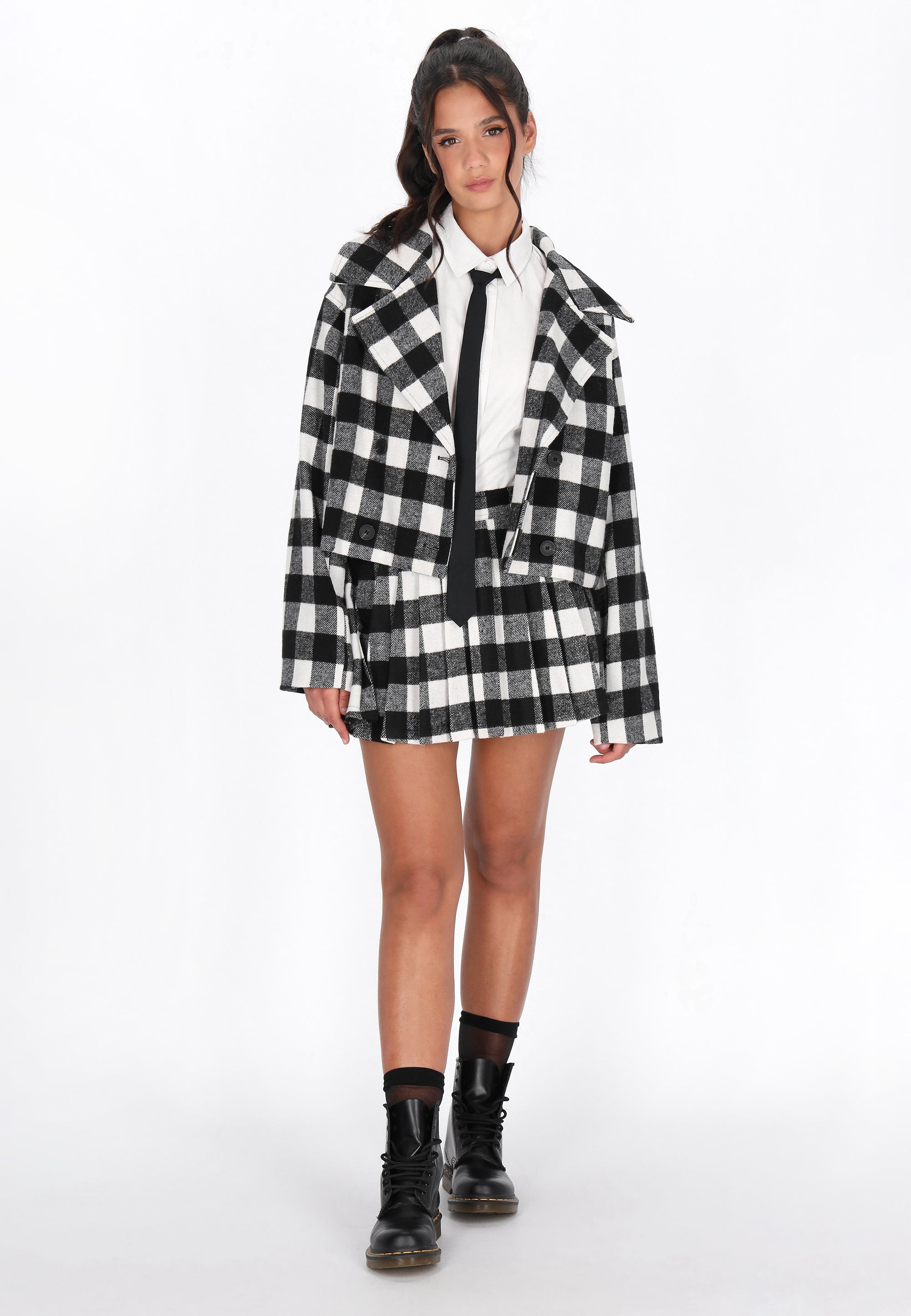 Black White Check