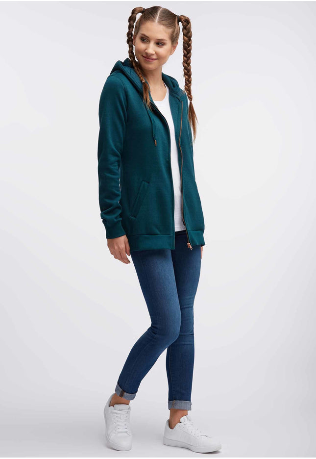 myMo Damen Sweatjacke