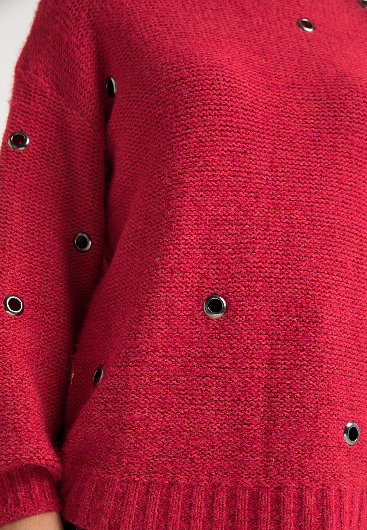 myMo ROCKS damski sweter dzianinowy