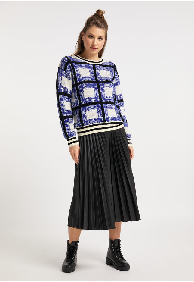 myMo ROCKS Damski Sweter Dzianinowy