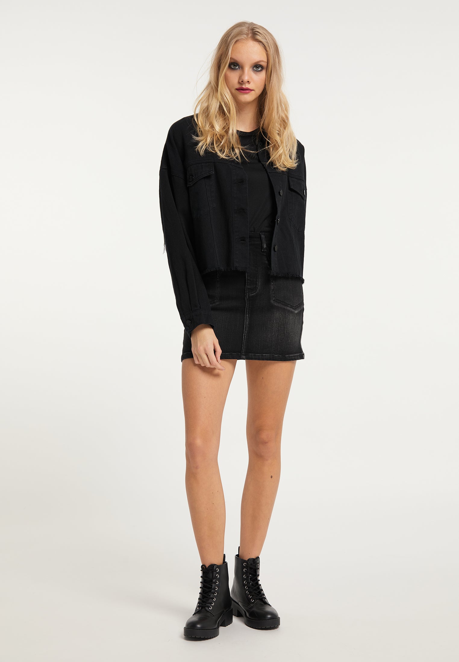 myMo ROCKS damska kurtka dżinsowa