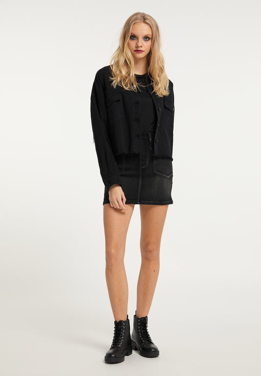 myMo ROCKS Damen Jeansjacke