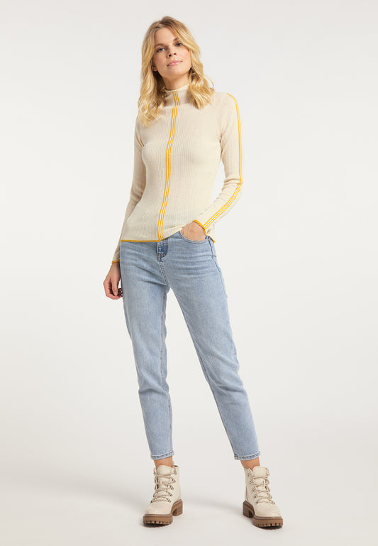 myMo Damen Strickpullover