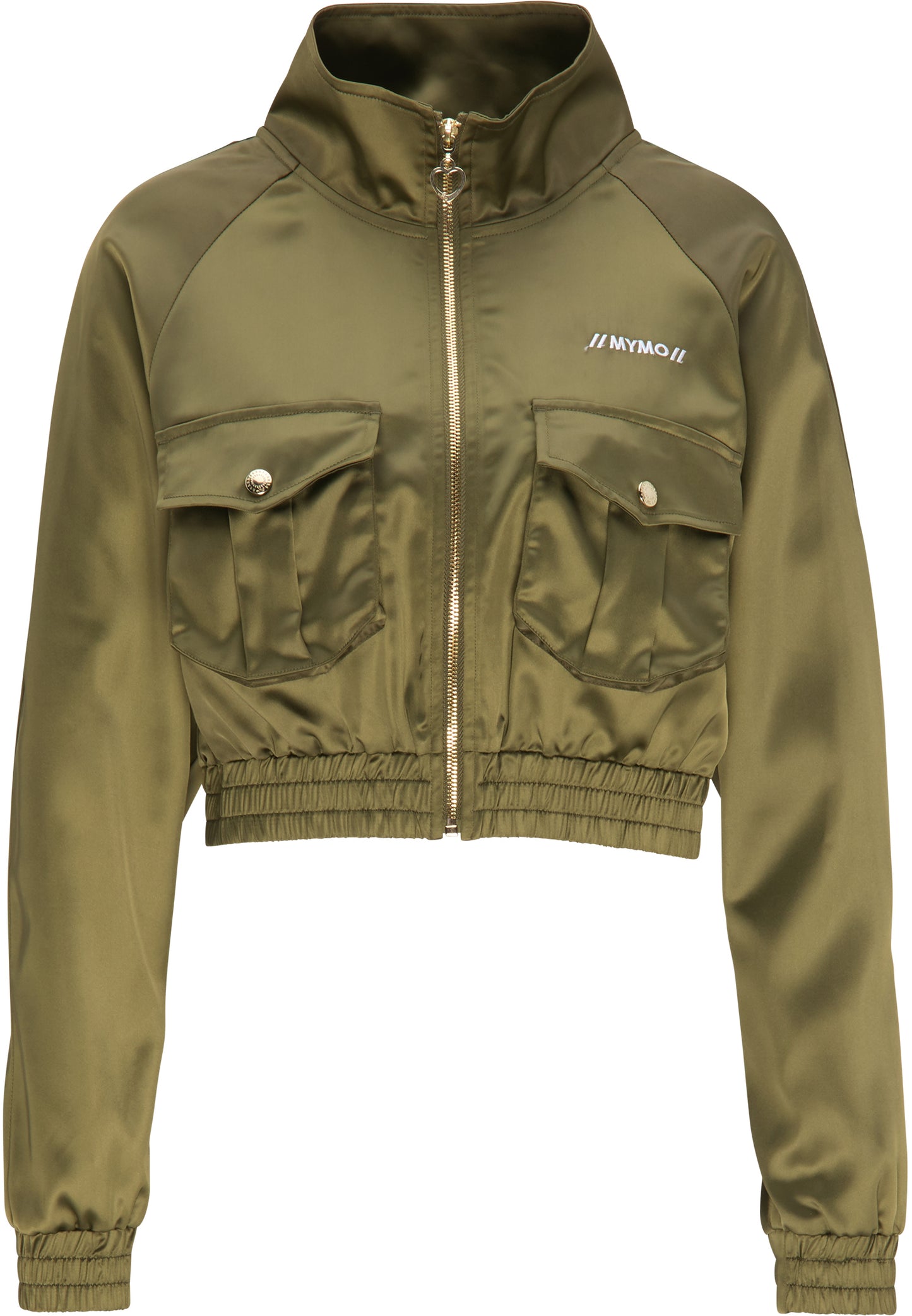 myMo Damen Cropped Jacke