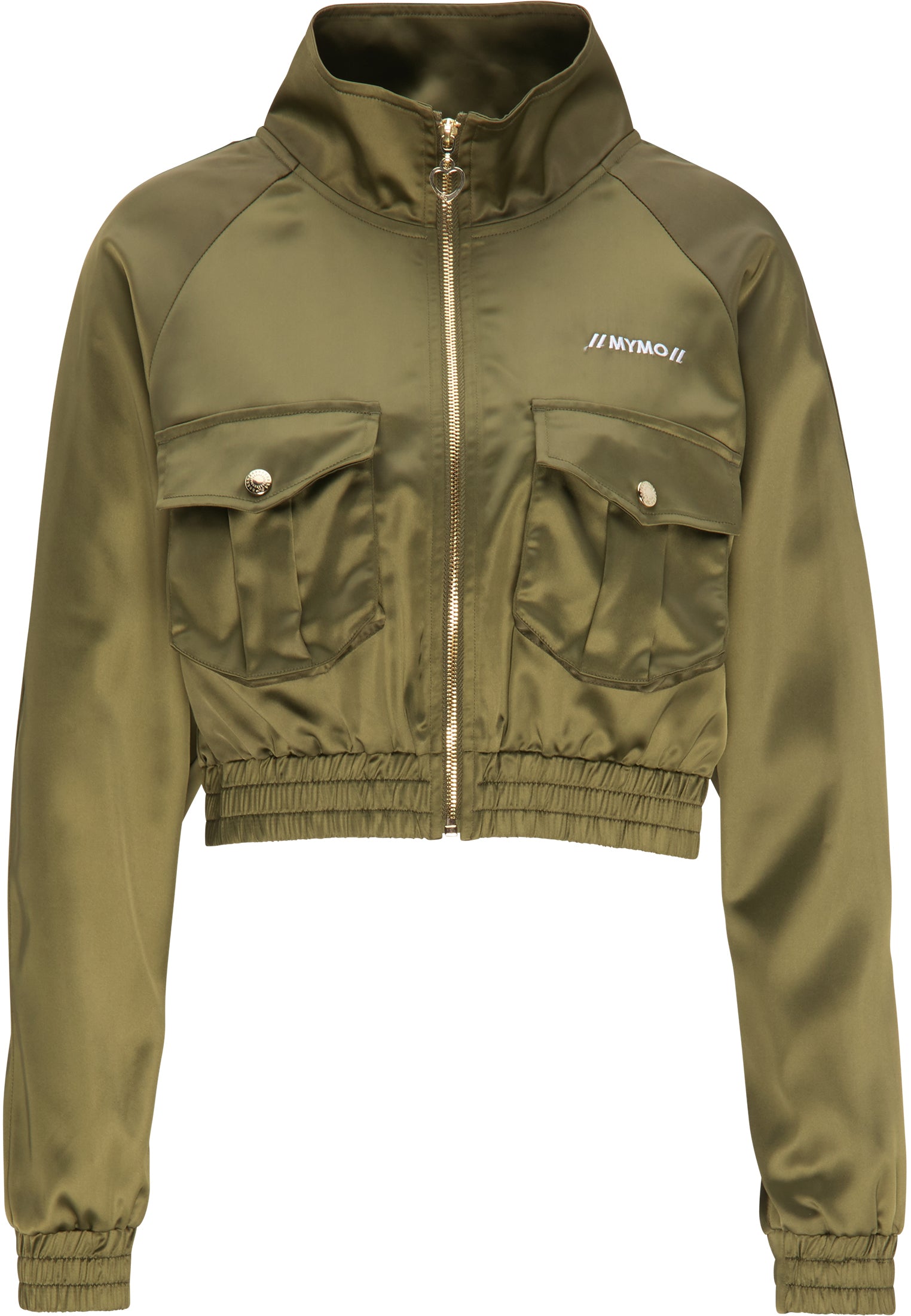 myMo Damen Cropped Jacke