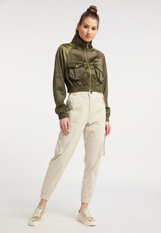 myMo Women's Cropped Jacket