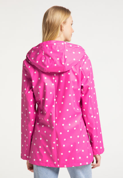 myMo Damen Regenjacke mit Punkten