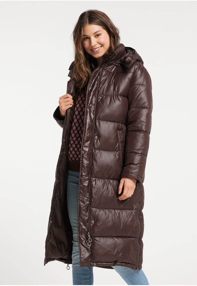 myMo Women's Padded Quilted Coat
