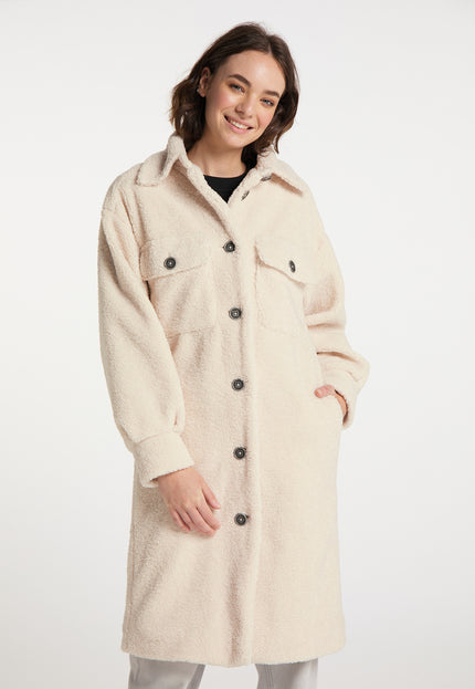 myMo Women's Faux Shearling Coat