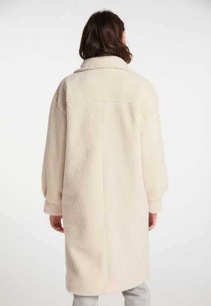 myMo Women's Faux Shearling Coat