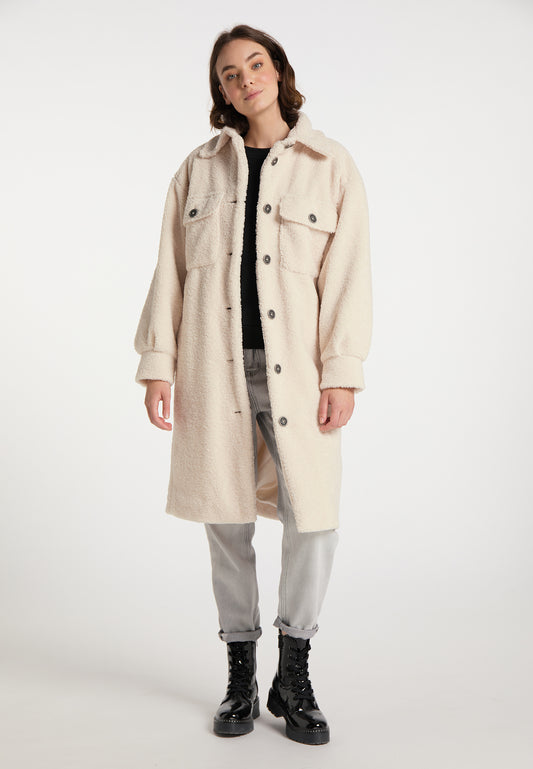 myMo Women's Faux Shearling Coat