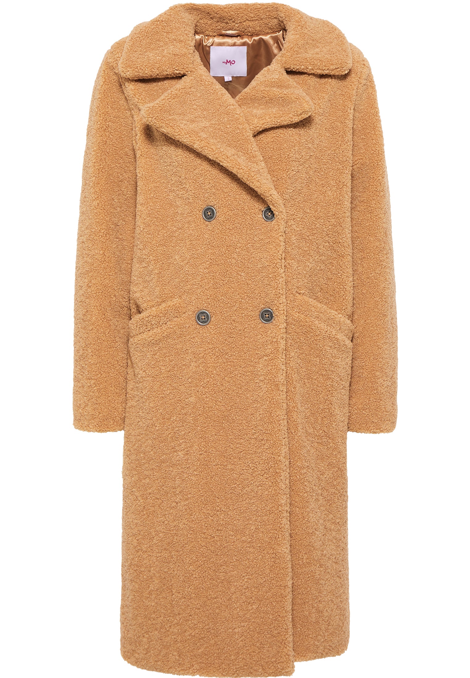 myMo damski płaszcz z sztucznej wełny