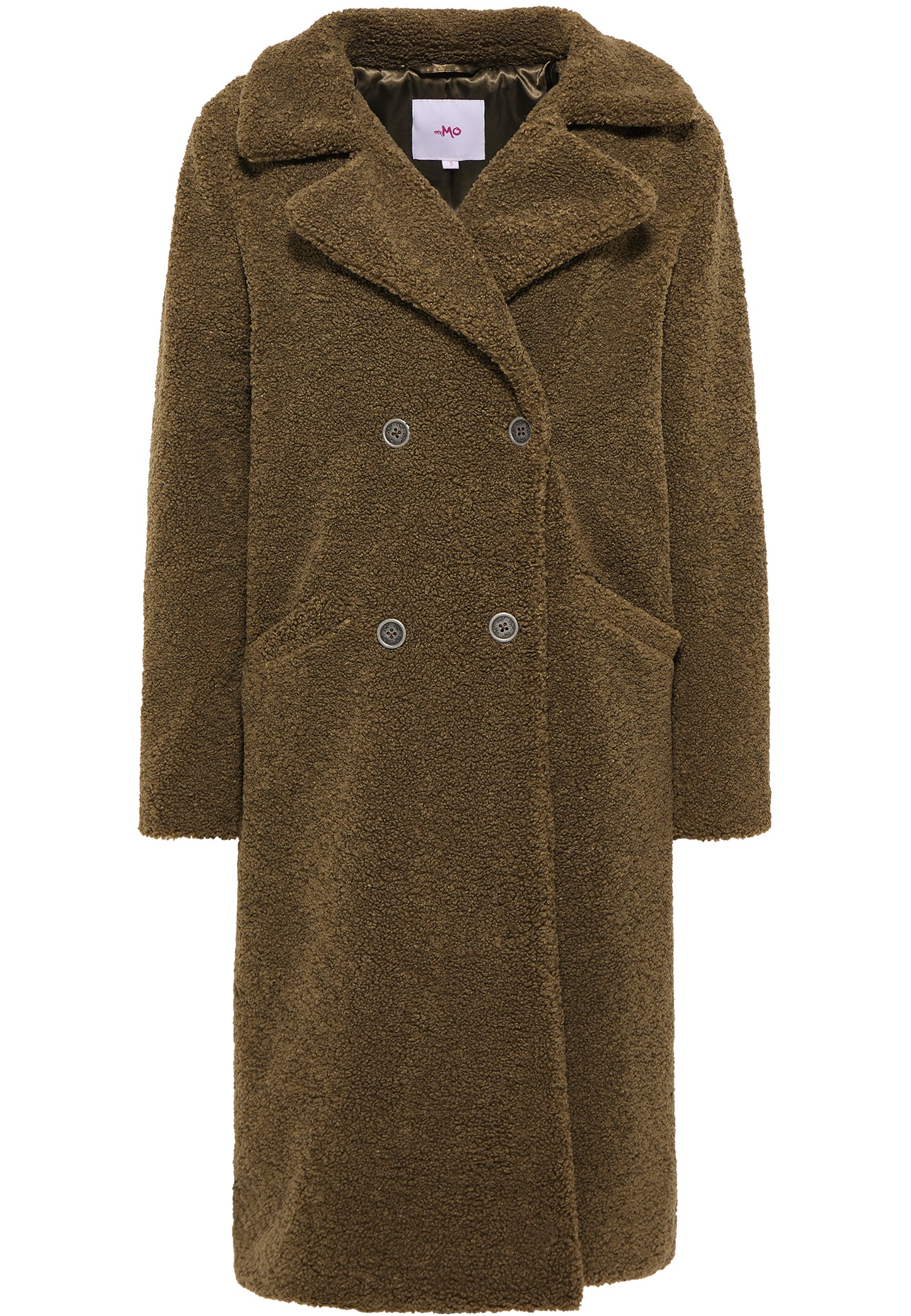 myMo damski płaszcz z sztucznej wełny