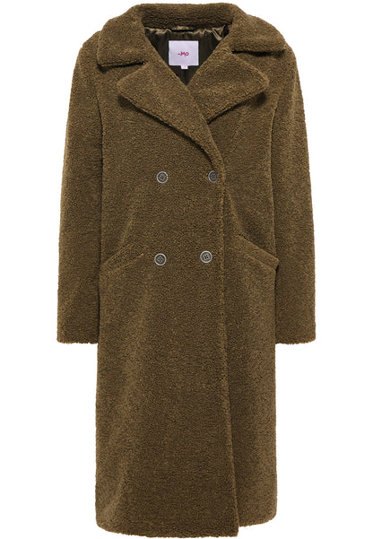 myMo damski płaszcz z sztucznej wełny