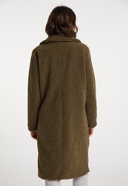 myMo damski płaszcz z sztucznej wełny