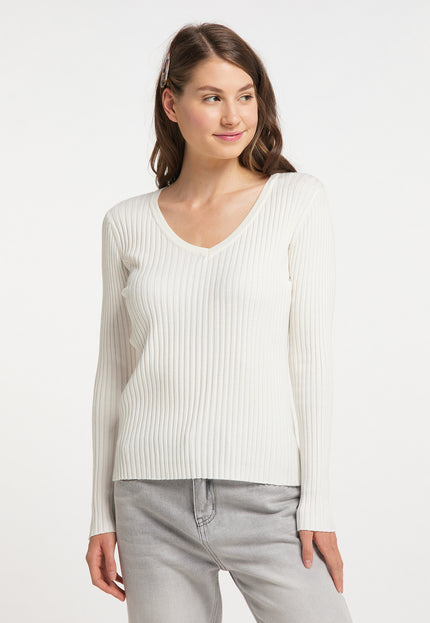 myMo ESSENTIALS Damski Sweter Dzianinowy