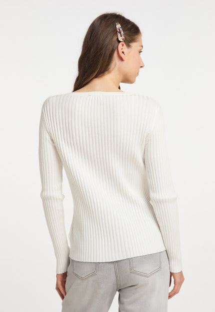myMo ESSENTIALS Damski Sweter Dzianinowy