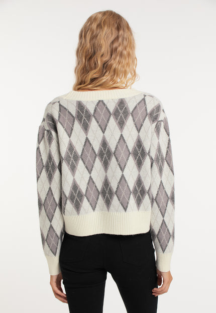 myMo Damen Strickjacke