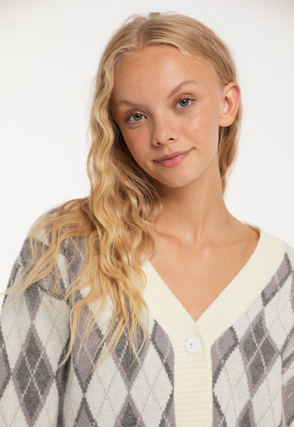 myMo Damen Strickjacke