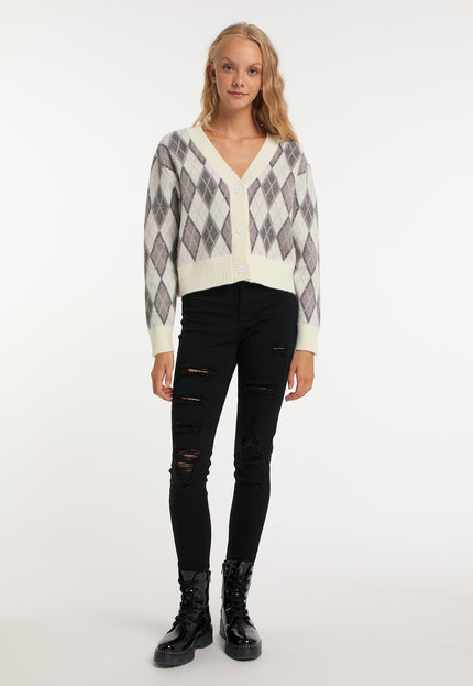 myMo Damen Strickjacke
