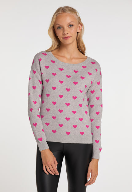 myMo at night Damski Sweter Dzianinowy