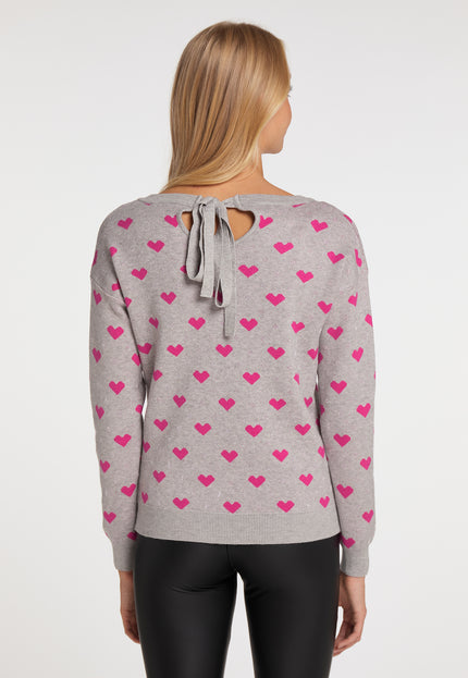 myMo at night Damski Sweter Dzianinowy