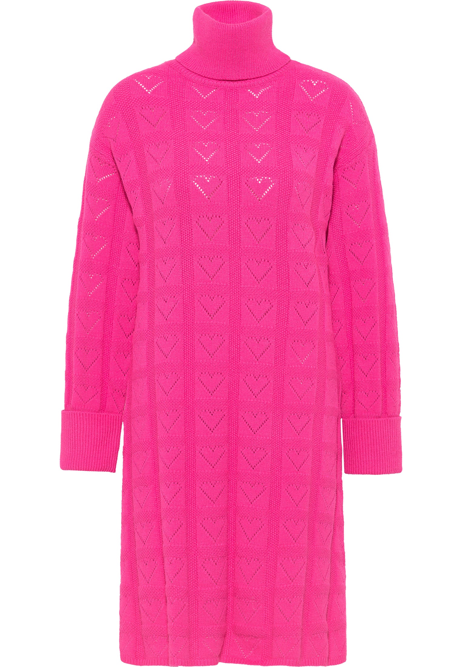 myMo Damen Strick Kleid