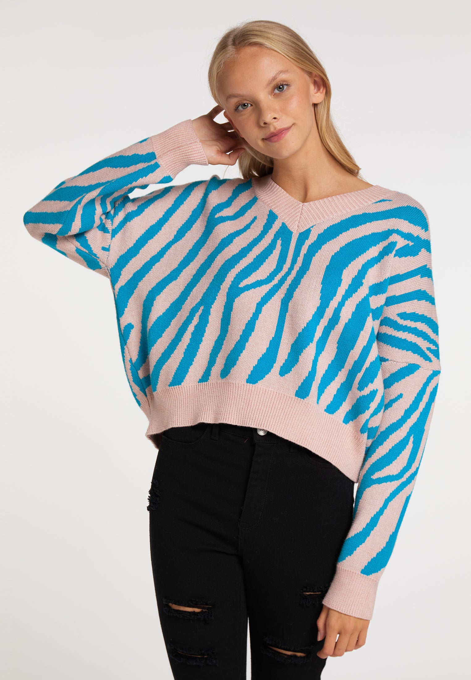 myMo Women's Knitted Sweater