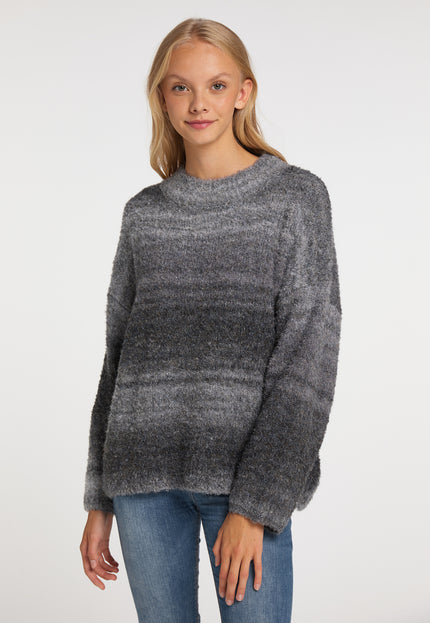 myMo Damen Strickpullover