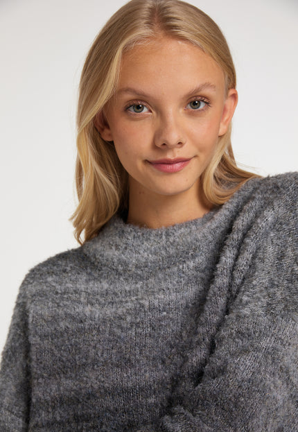 myMo Damen Strickpullover