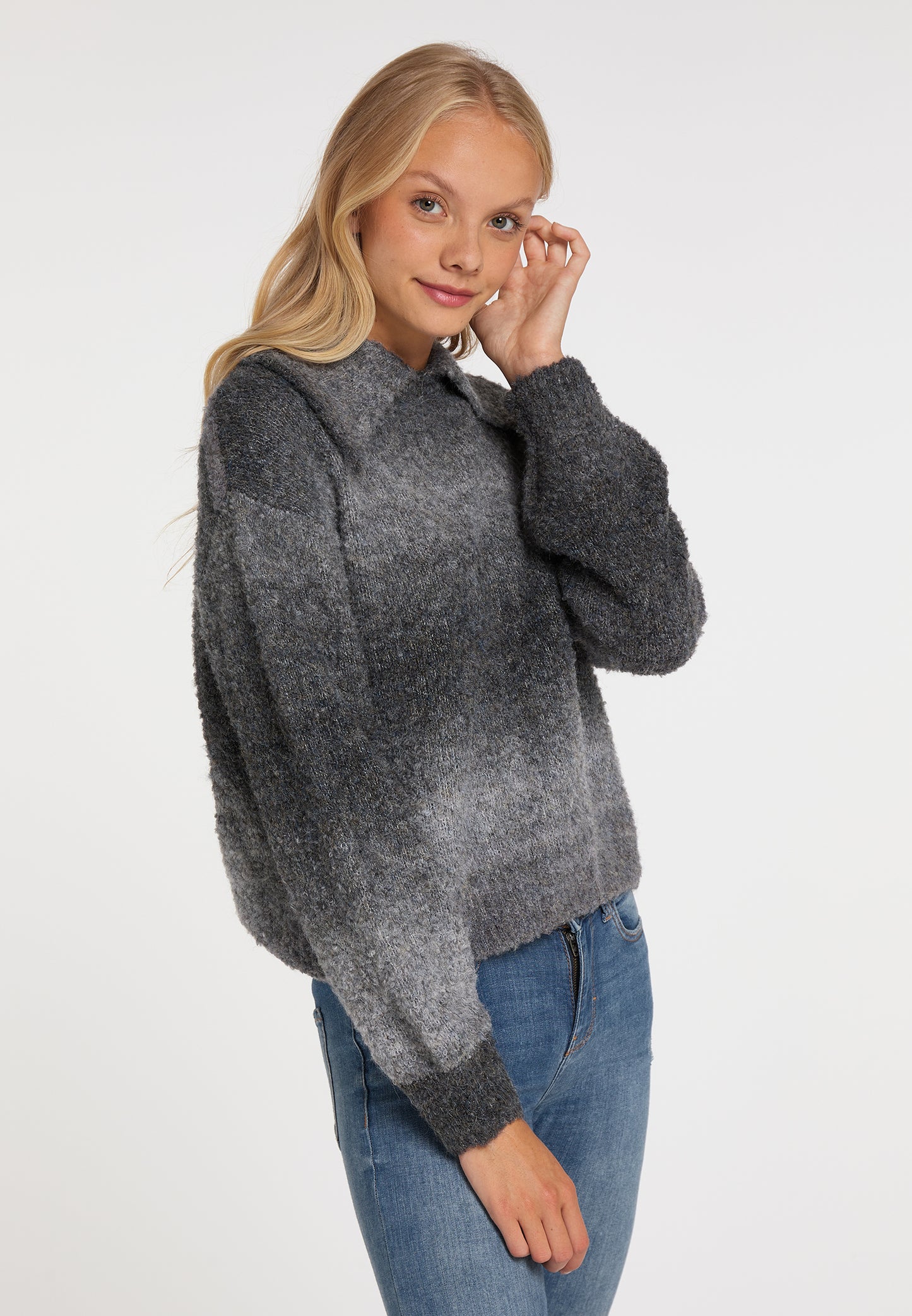 myMo damski sweter dzianinowy