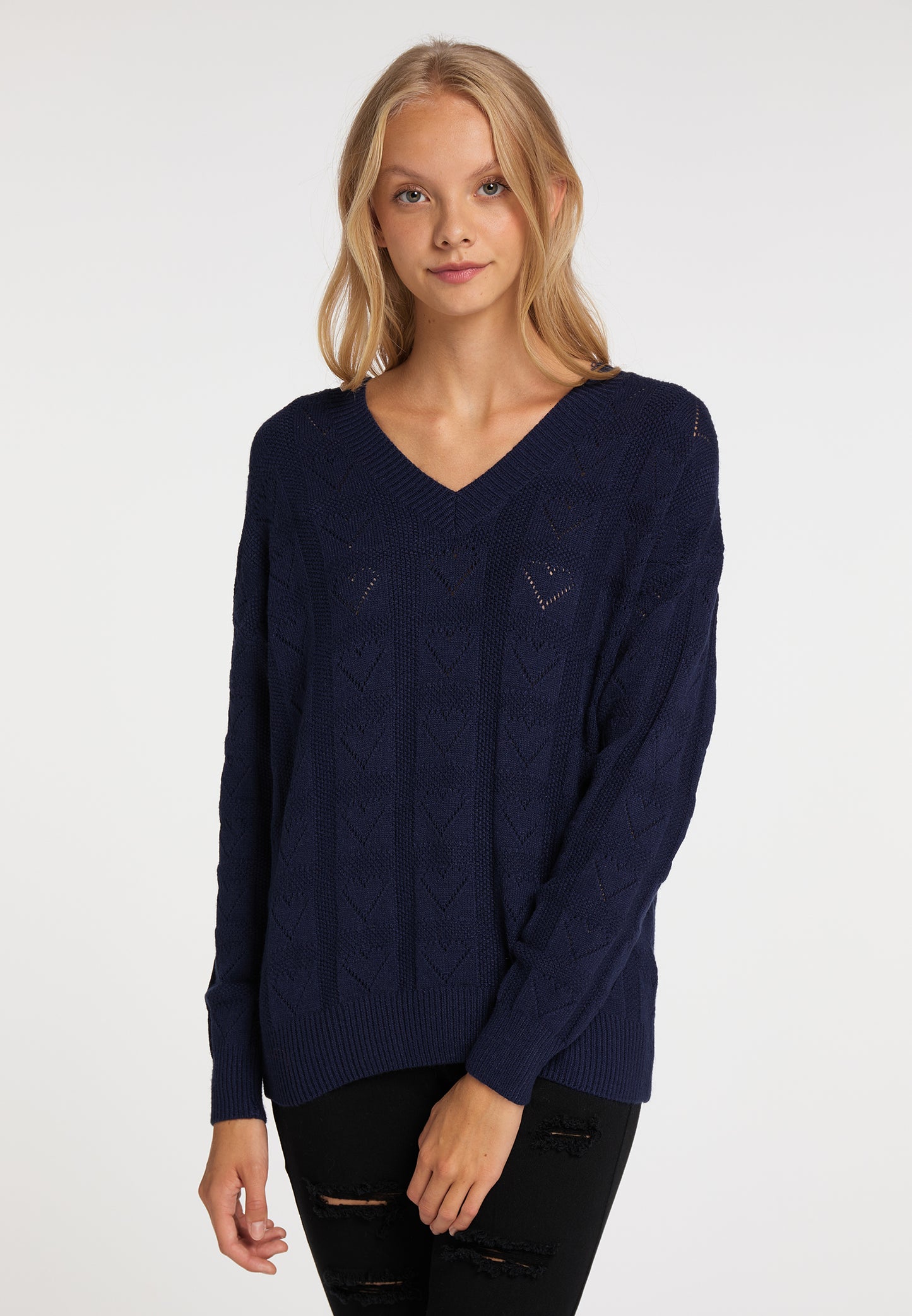 myMo damski sweter dzianinowy