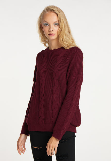 myMo ROCKS Damski Sweter Dziany