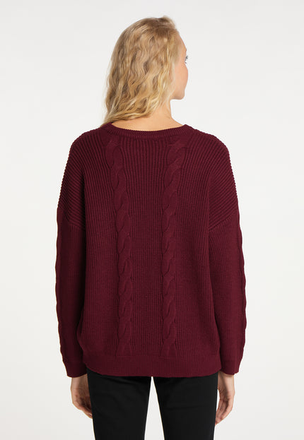 myMo ROCKS Damski Sweter Dziany