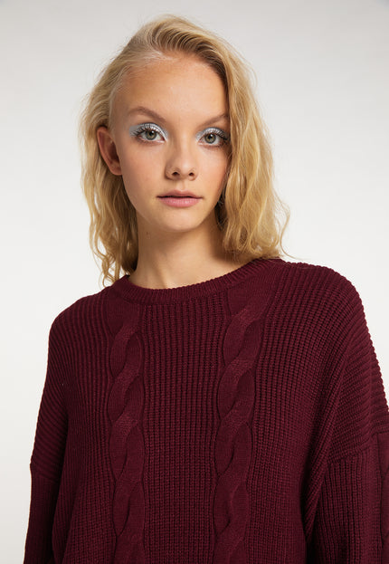 myMo ROCKS Damski Sweter Dziany