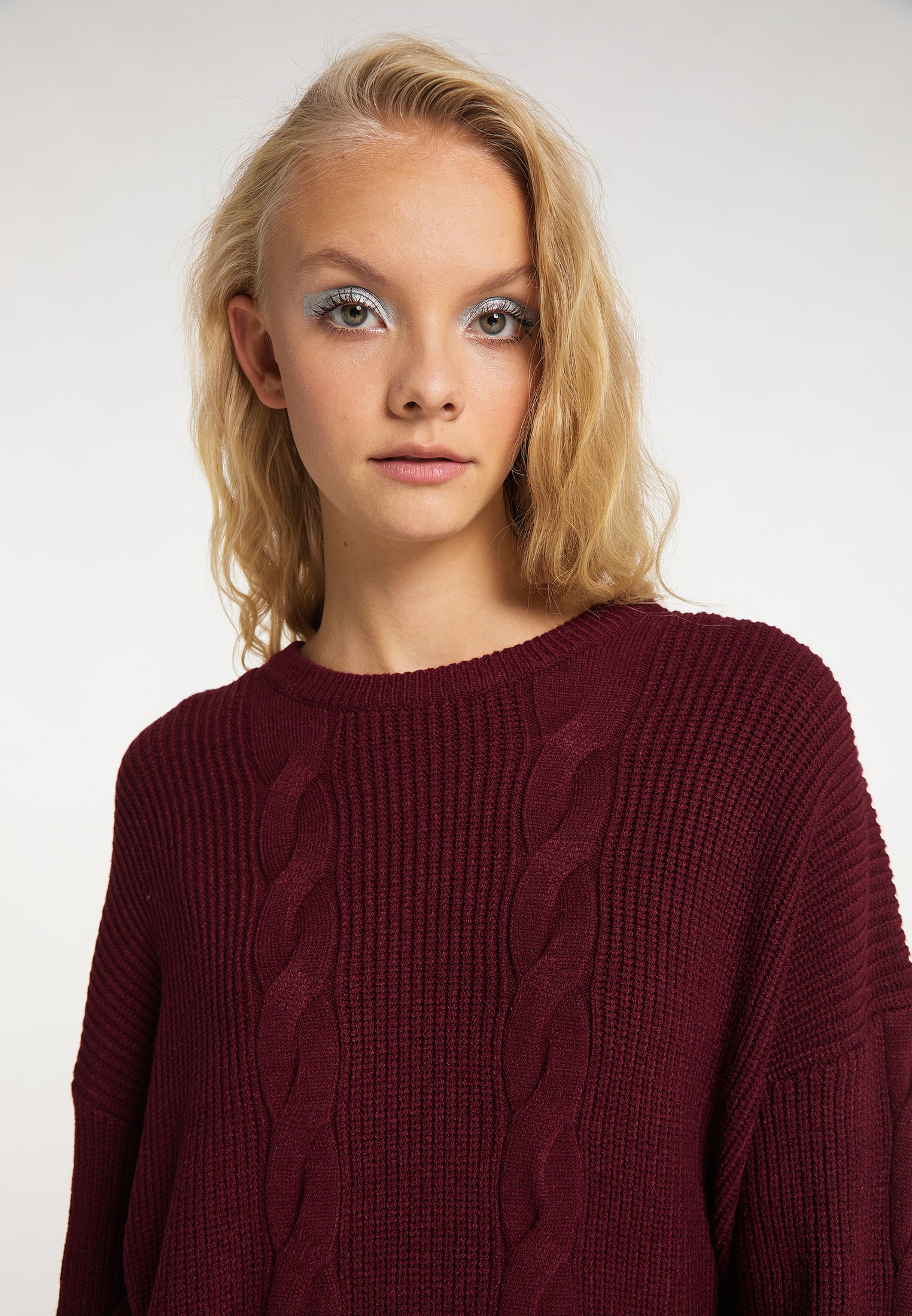 myMo ROCKS damski sweter dzianinowy