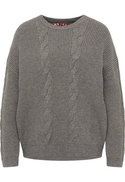myMo ROCKS Damski Sweter Dziany